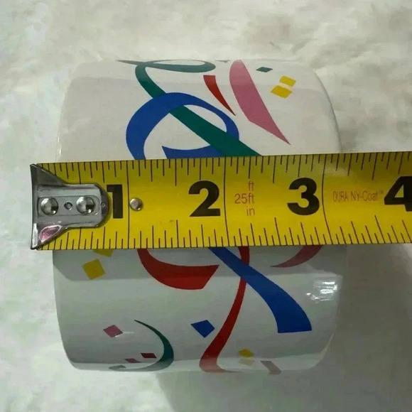 Vintage FTDA Celebration Party Planter Vase 80’s Kitsch Potted Plant Holder - Picture 10 of 11